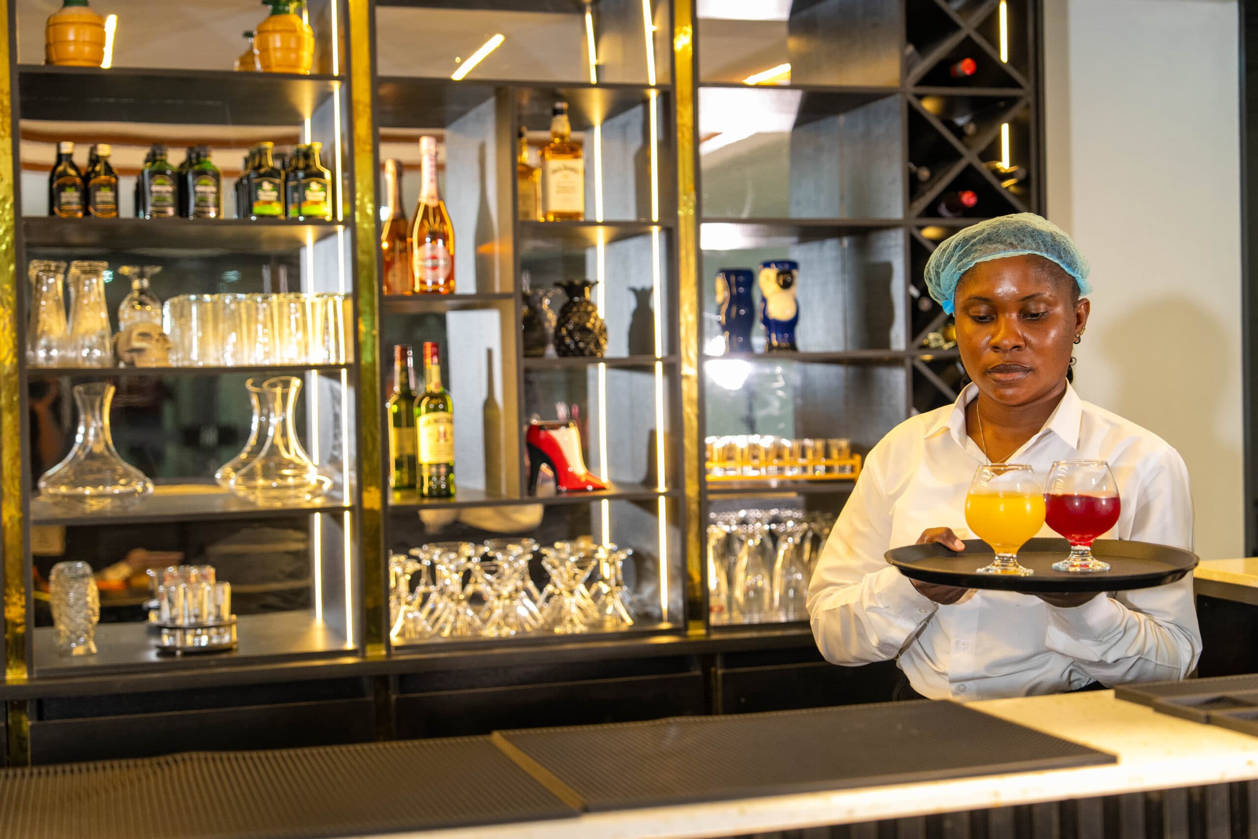 Grand lobby of Julirose Hotels & Suites